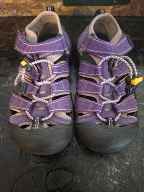 Kids Keen Purple Outdoor Sandals